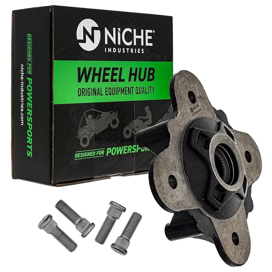 Amazon.com: NICHE Front Rear Wheel Hub for Polaris RZR 900